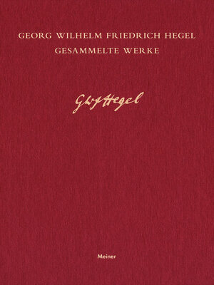 cover image of Vorlesungen über die Philosophie der Natur IV